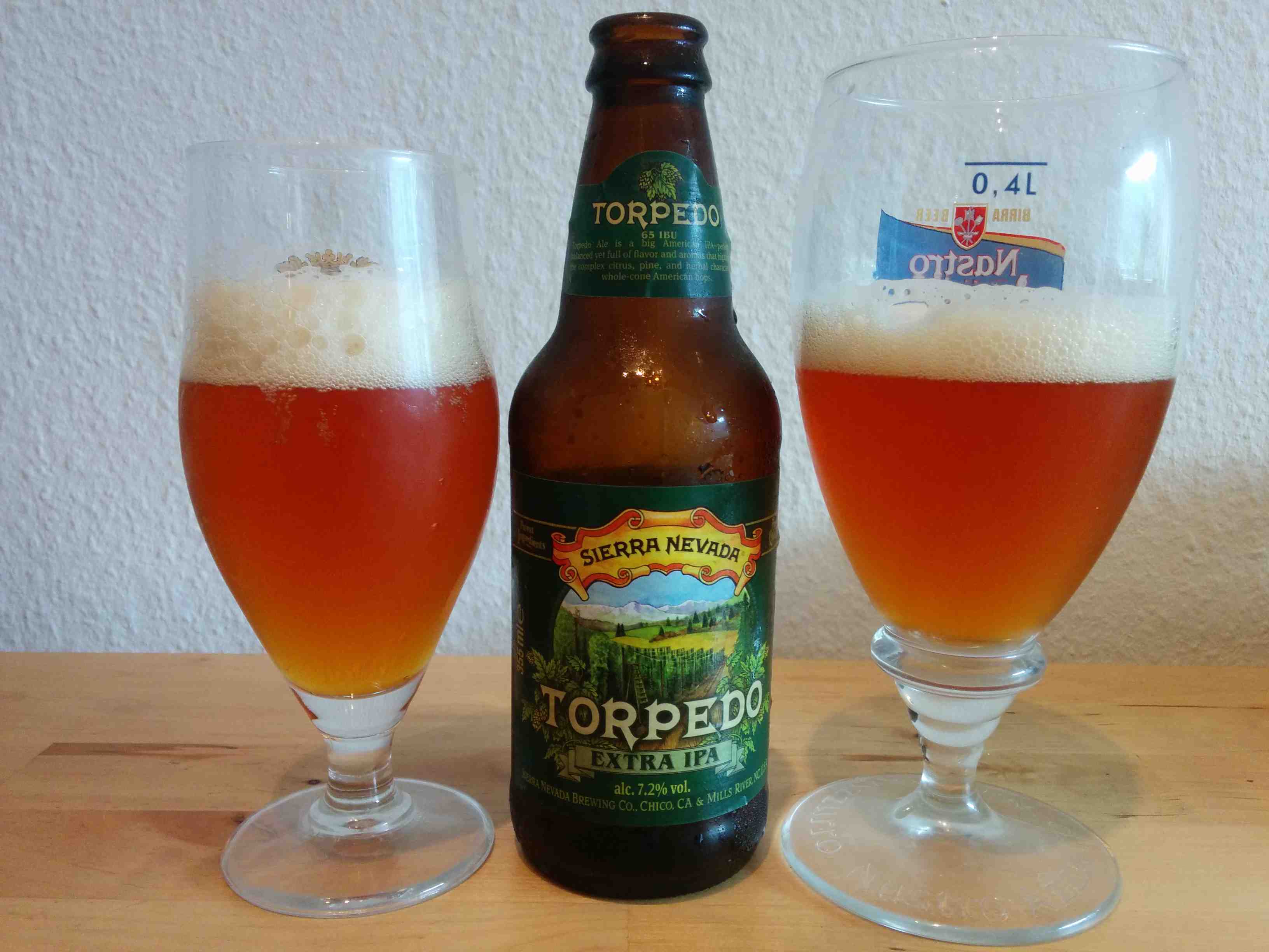 Sierra Nevada Torpedo extra IPA - I glas og flaske